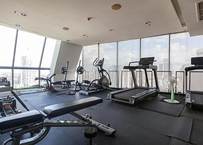 公寓 Cozy Sky Pool Thonglor By Pinny 曼谷